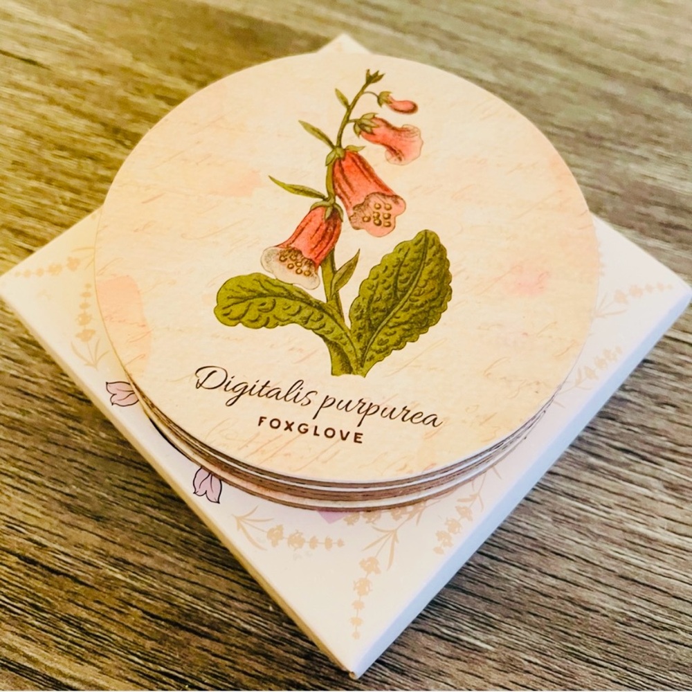 Fairyloot Exclusive Farewell My Love Botanic Coasters